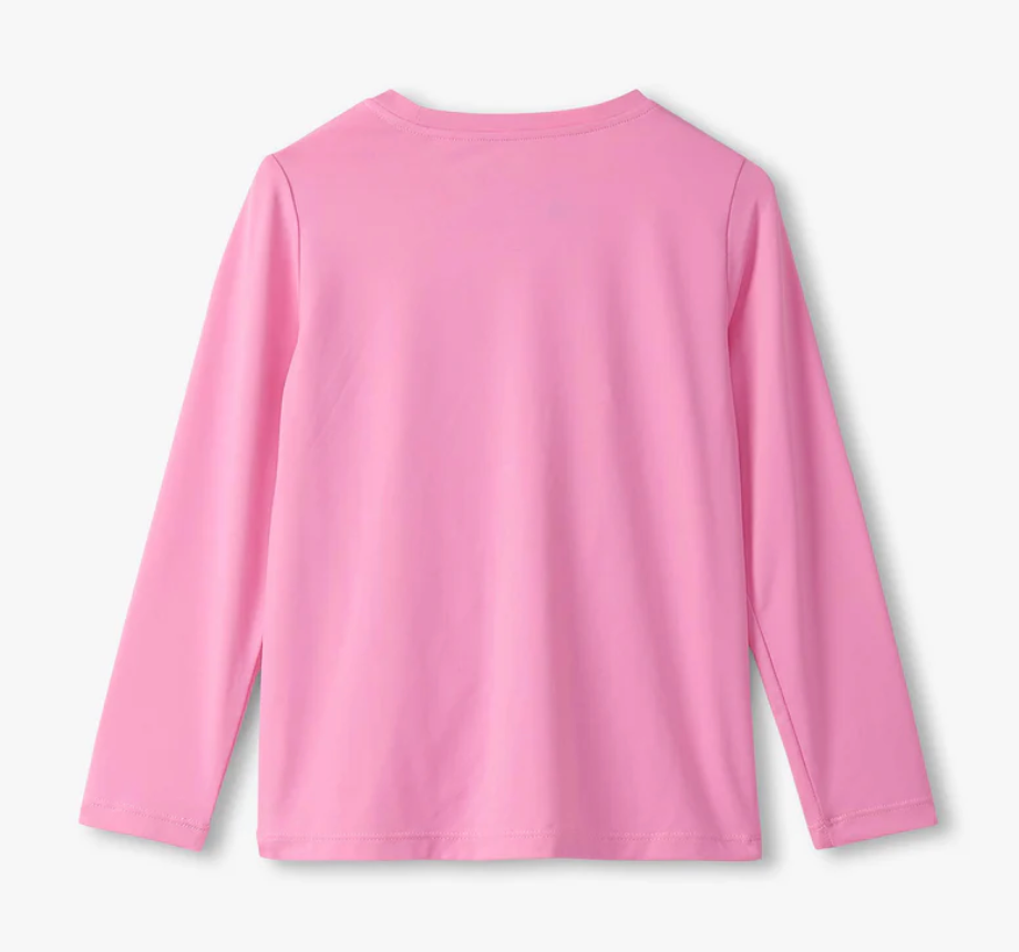 Gathered-Front Top, Fuchsia Pink