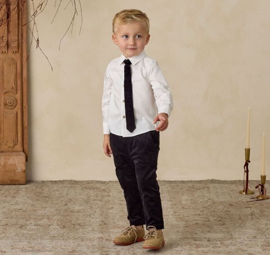 Suspender Pant, Black