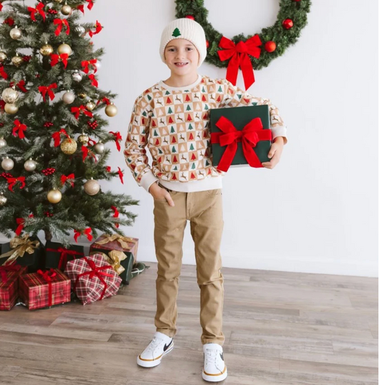 Cabin Christmas Sweatshirt - Magpies Paducah