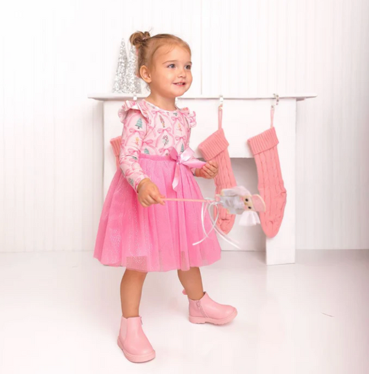 Nutcracker Trellis Tutu Dress - Magpies Paducah