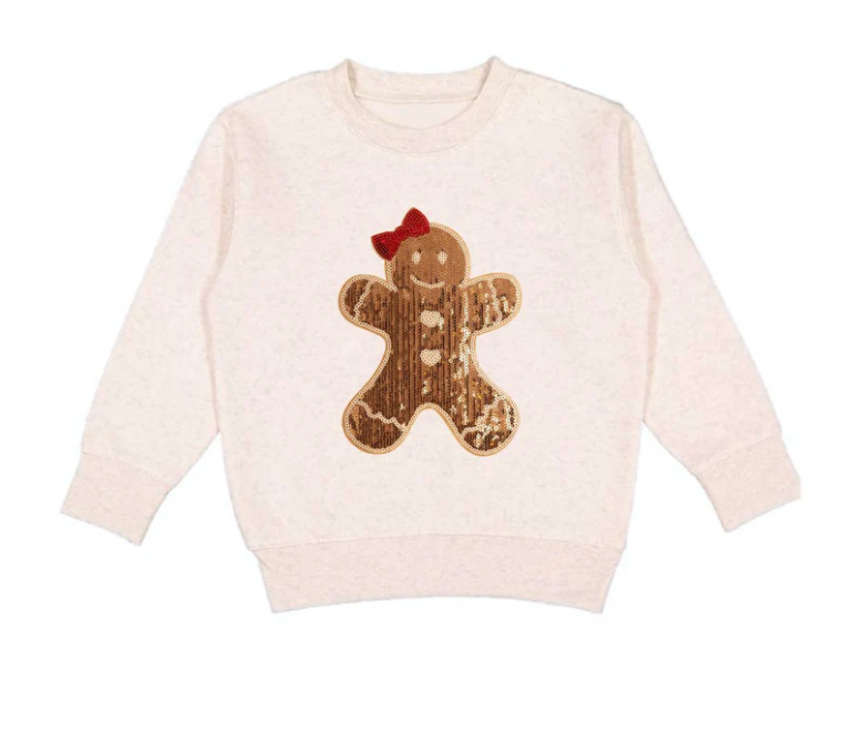 Gingerbread Patch Christmas Sweatshirt - Magpies Paducah