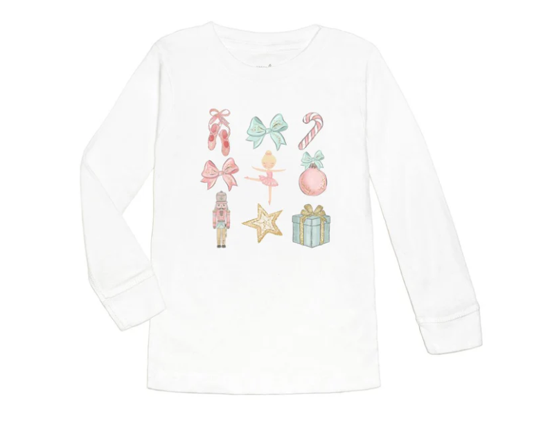 Nutcracker Cutie Long Sleeve Tee - Magpies Paducah
