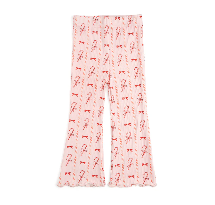 Candy Cane Lane Flare Legging - Magpies Paducah