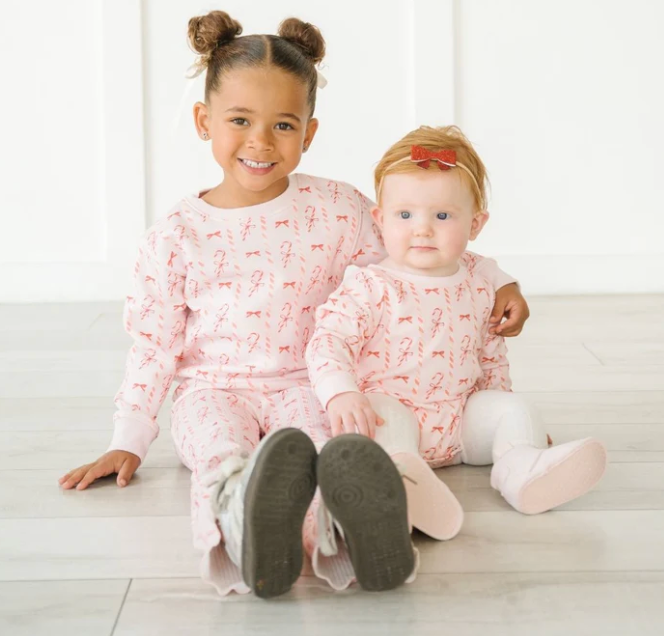 Candy Cane Lane Flare Legging - Magpies Paducah