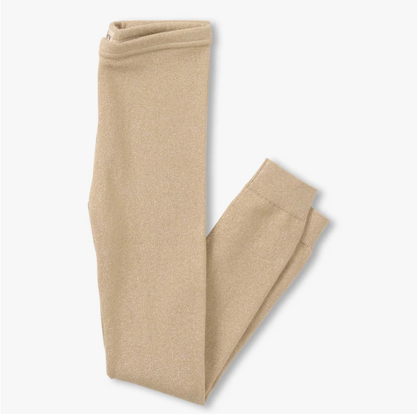 Gold Glitter Leggings - Magpies Paducah