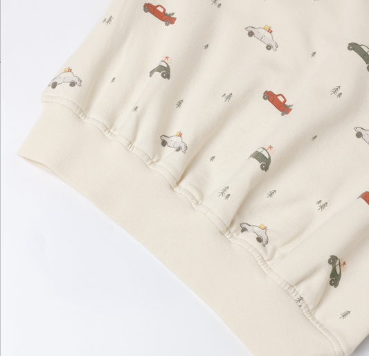 Relaxed Fleece Sweatshirt, Cars