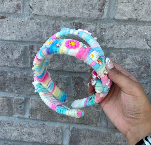 Plush Wrap Girly Charm Headband