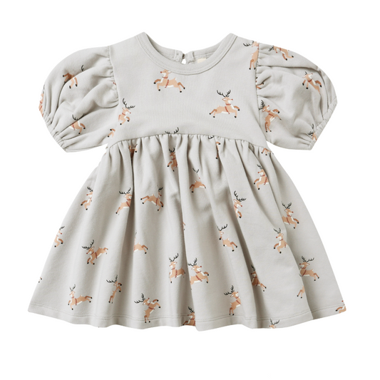 Darla Dress, Reindeer - Magpies Paducah