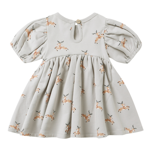 Darla Dress, Reindeer - Magpies Paducah