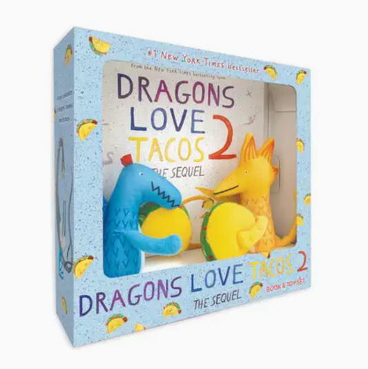 Dragons Love Tacos 2 Book + Toy