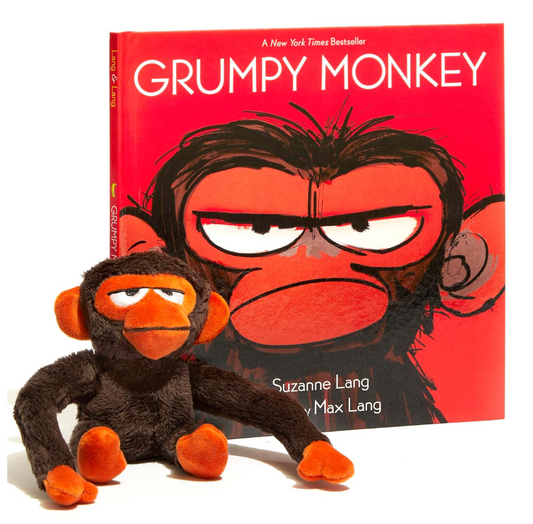 Grumpy Monkey Toy Set