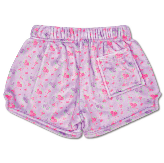 Forever Floral Plush Shorts