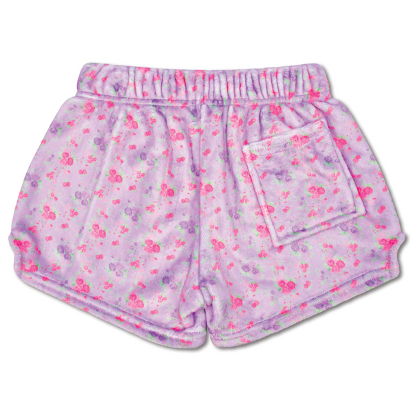 Forever Floral Plush Shorts