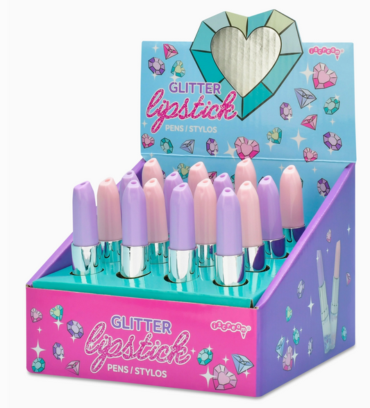 Glitter Lipstick Pens (Pink & Purple) - Magpies Paducah