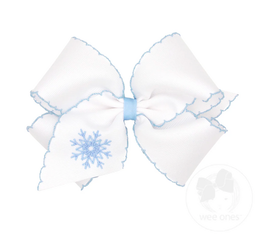 King Moonstitch Bow, Snowflake