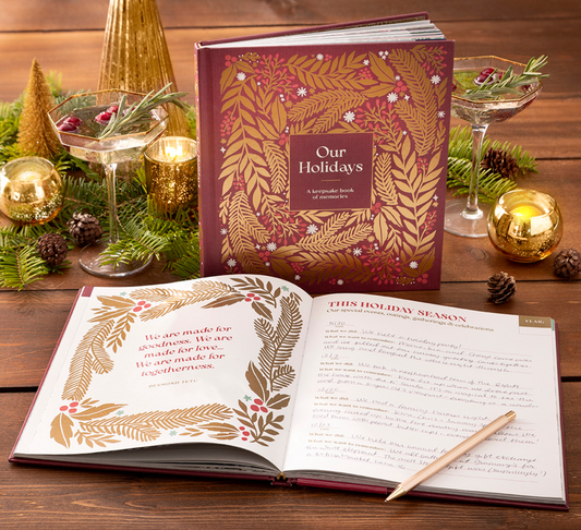 OUR HOLIDAYS - a keepsake memory book - Magpies Paducah