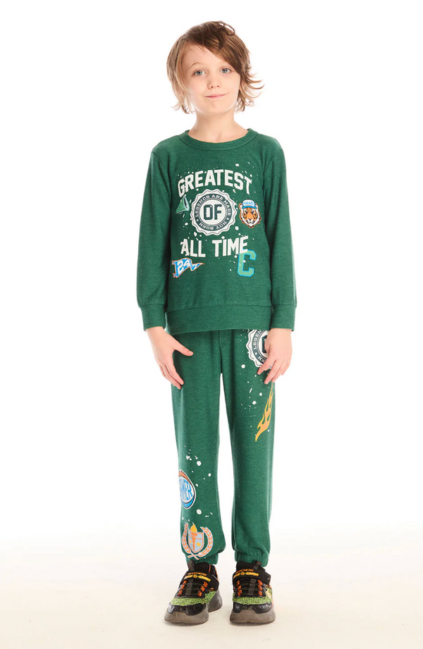 Cozy Knit Pullover, Greatest of All Time - Magpies Paducah