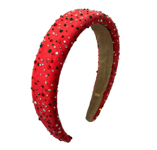 Padded Jewel Tulle Headband - Magpies Paducah