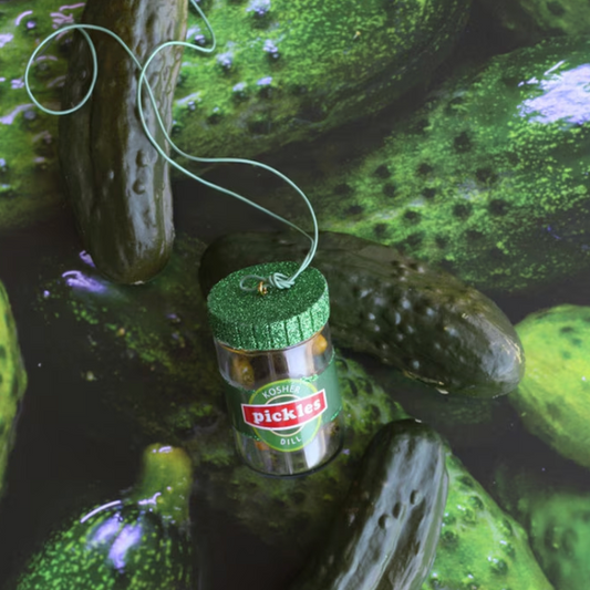 Dill Pickle Jar Ornament - Magpies Paducah