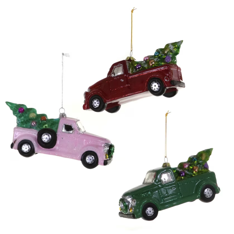 Christmas Truck Ornament - Magpies Paducah