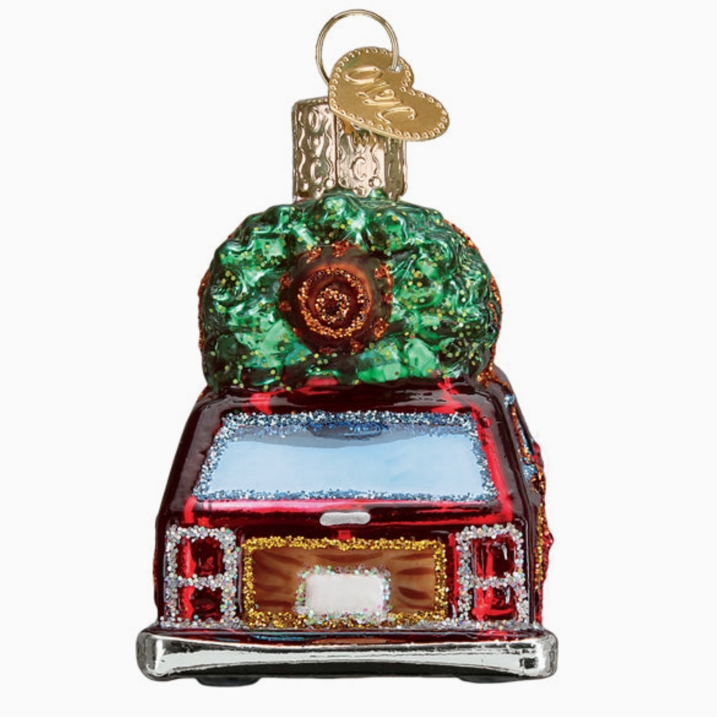 Station Wagon With Tree Ornament - Magpies Paducah