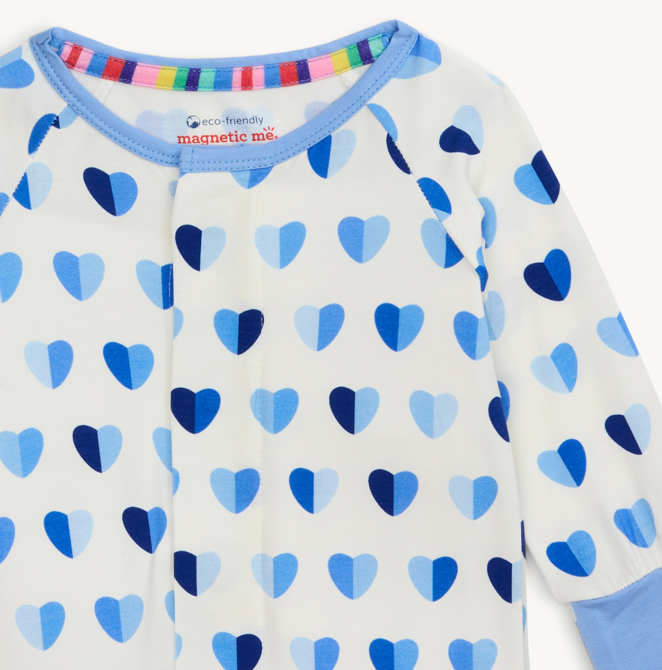 Modal Convertible Coverall, Blue XOXO - Magpies Paducah