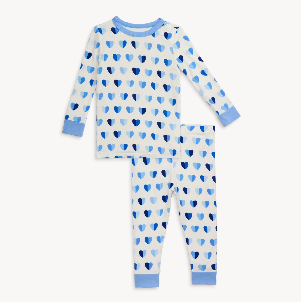 Modal Pajama Set, Blue XOXO - Magpies Paducah