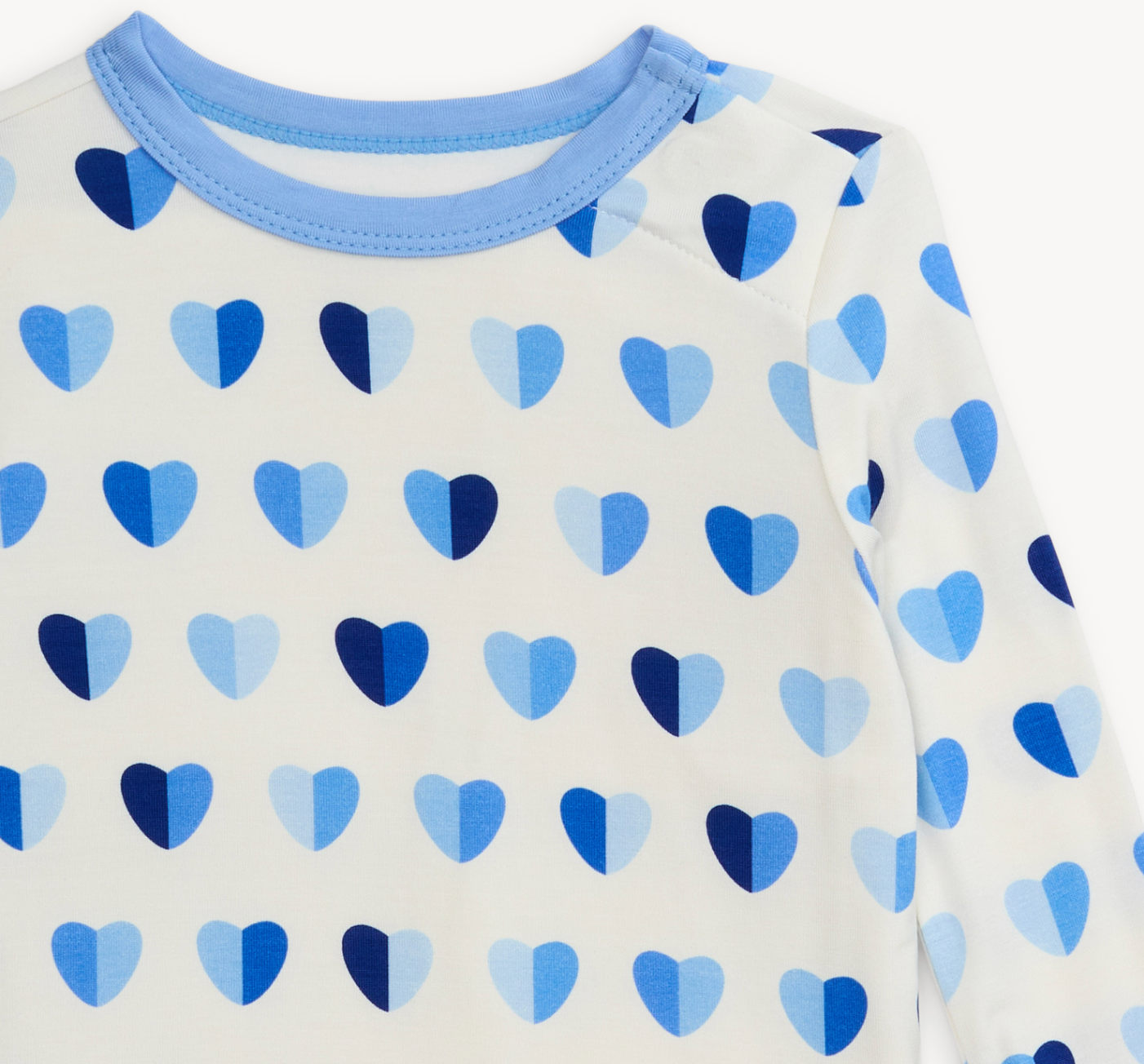 Modal Pajama Set, Blue XOXO - Magpies Paducah