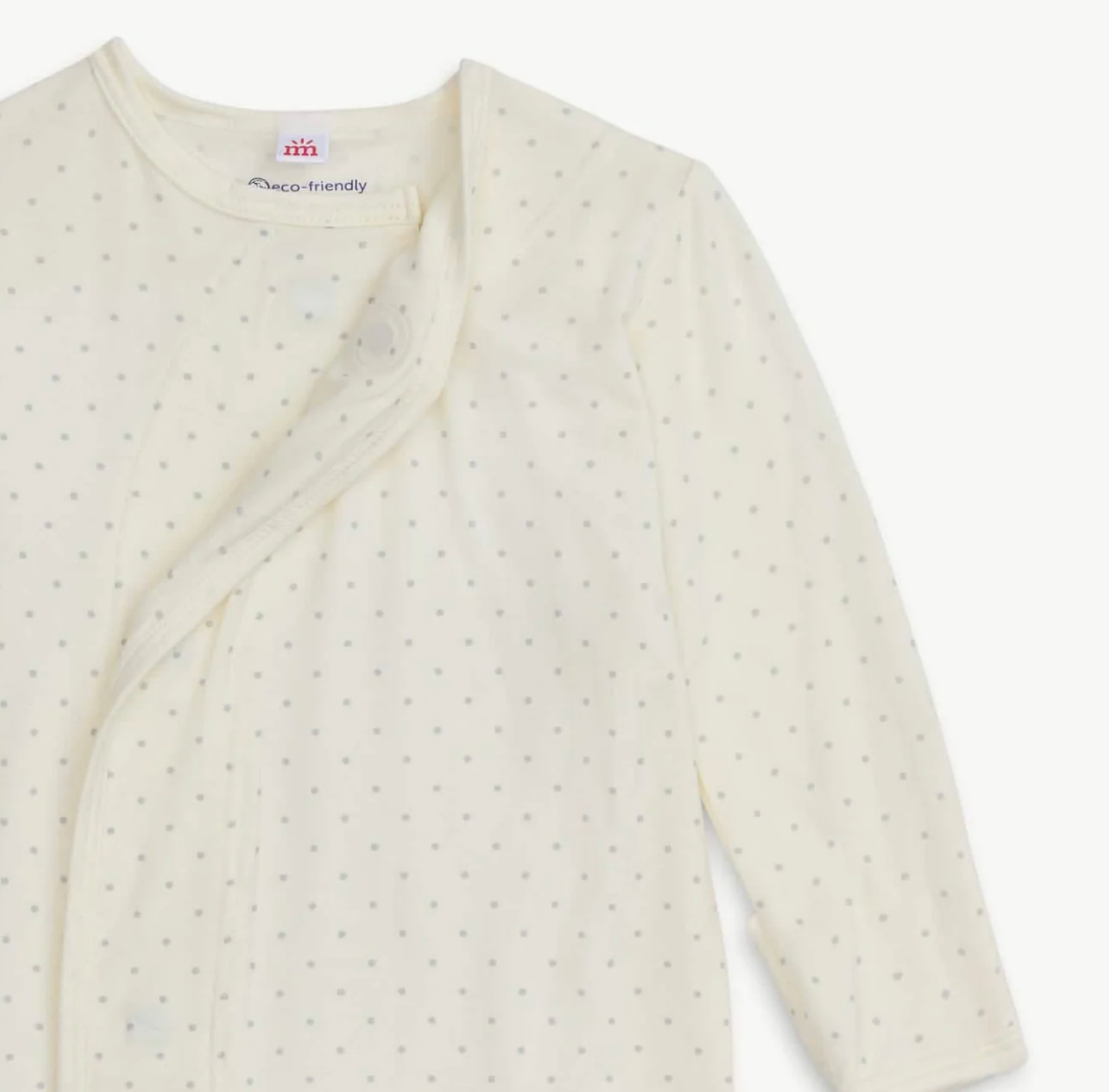 Modal Gown + Hat, Pin Dot Cream - Magpies Paducah