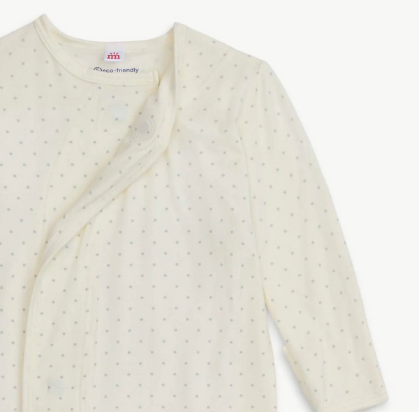 Modal Gown + Hat, Pin Dot Cream - Magpies Paducah