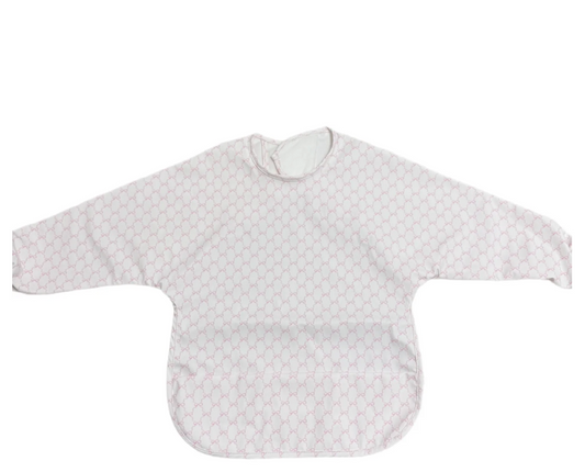 Catch All Bib, Pink Bows