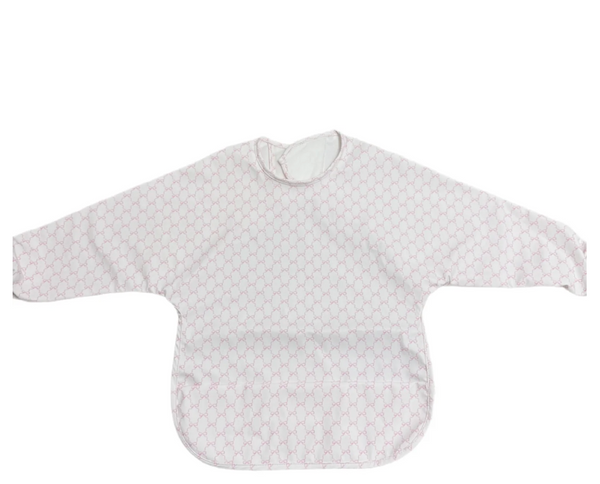 Catch All Bib, Pink Bows