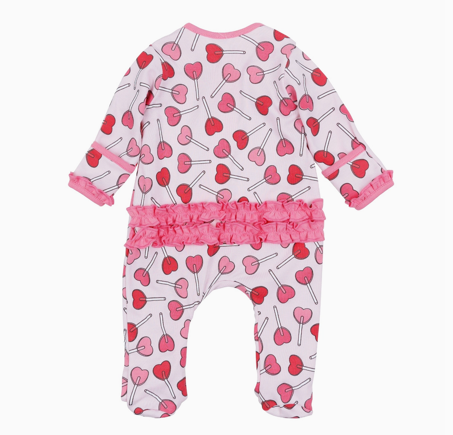Sweetheart Pops Ruffle Footie