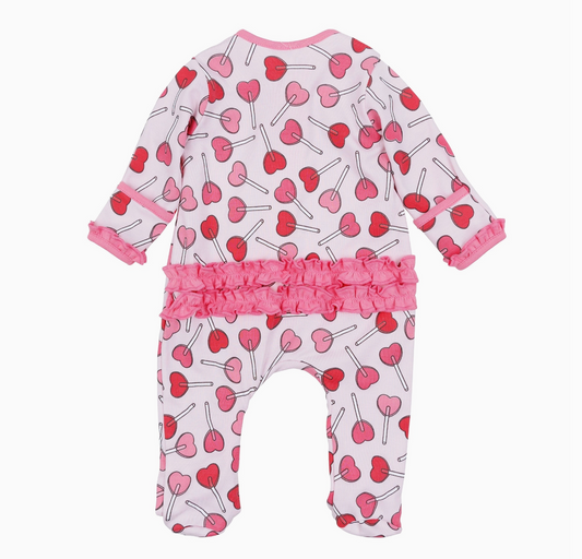 Sweetheart Pops Ruffle Footie