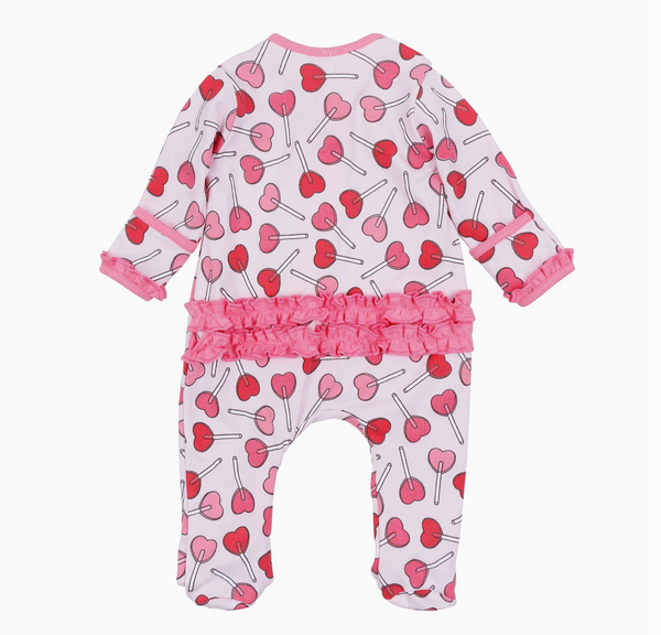Sweetheart Pops Ruffle Footie