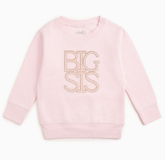 Big Sis Pearl Patch Sweatshirt