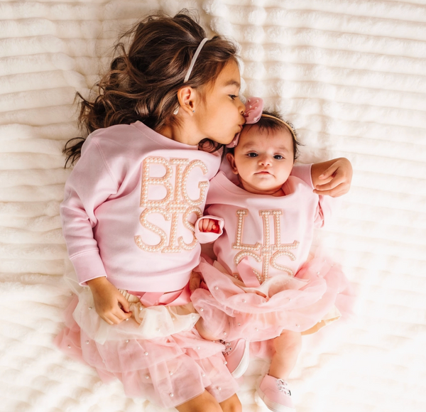 Big Sis Pearl Patch Sweatshirt