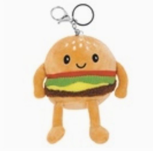 Cheesy the Burger Clip Bag Buddy