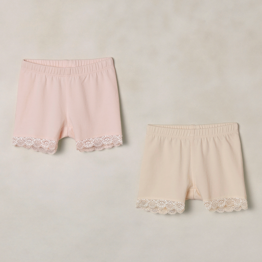 Cartwheel Shorts | Pearl, Blush - Magpies Paducah