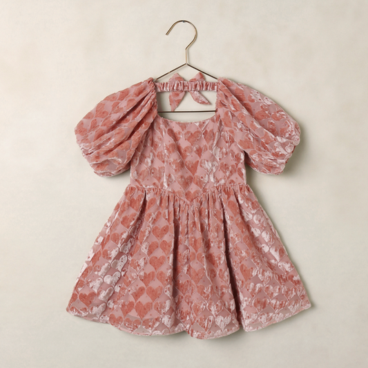 Nina Dress, Lipstick Hearts - Magpies Paducah