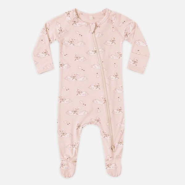 Bamboo Zip Footie, Swans