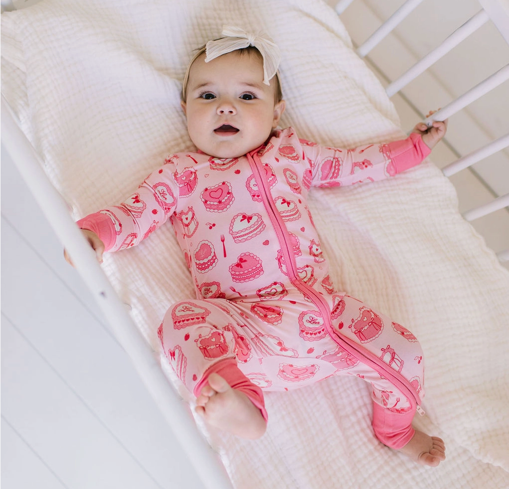 Zippy Bamboo PJ Coverall, Eat Your Heart Out