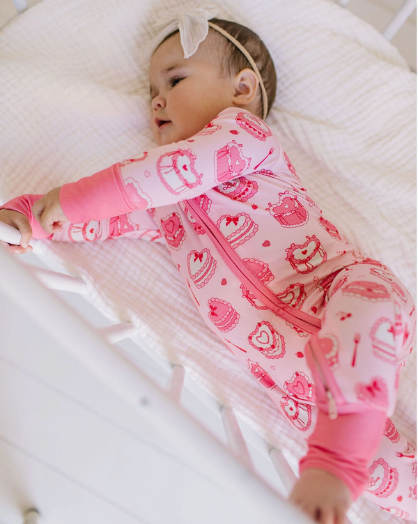 Zippy Bamboo PJ Coverall, Eat Your Heart Out