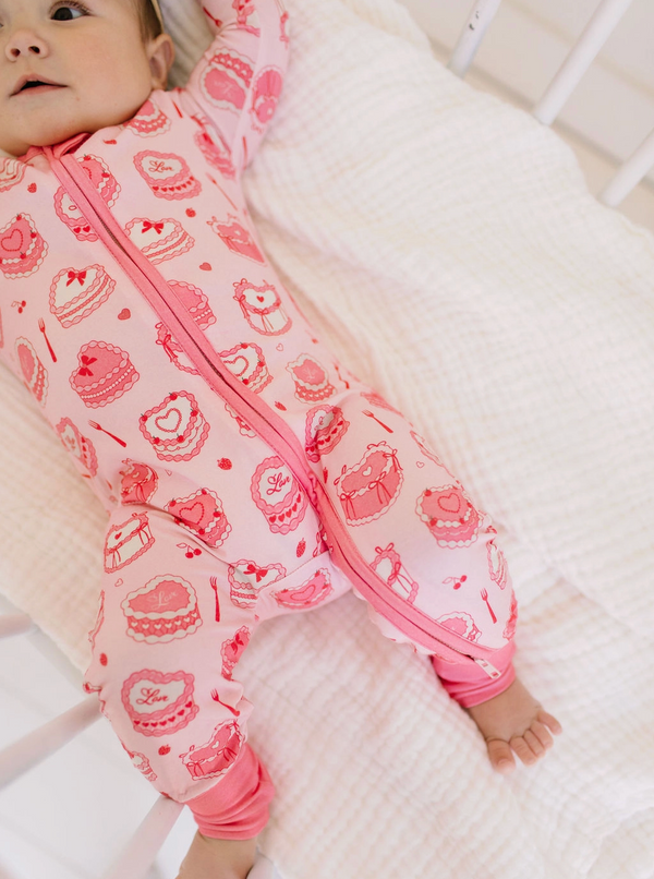 Zippy Bamboo PJ Coverall, Eat Your Heart Out