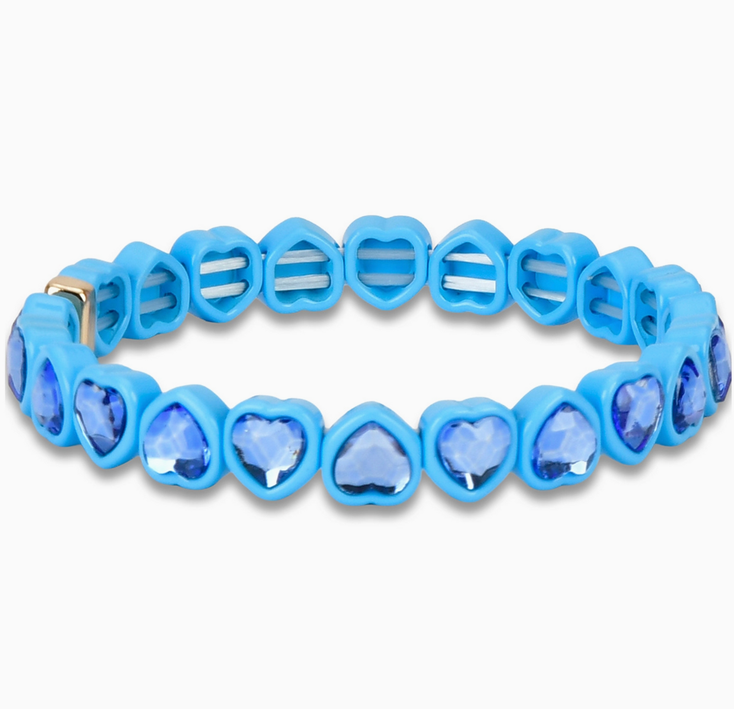 Blue Heart Bracelet