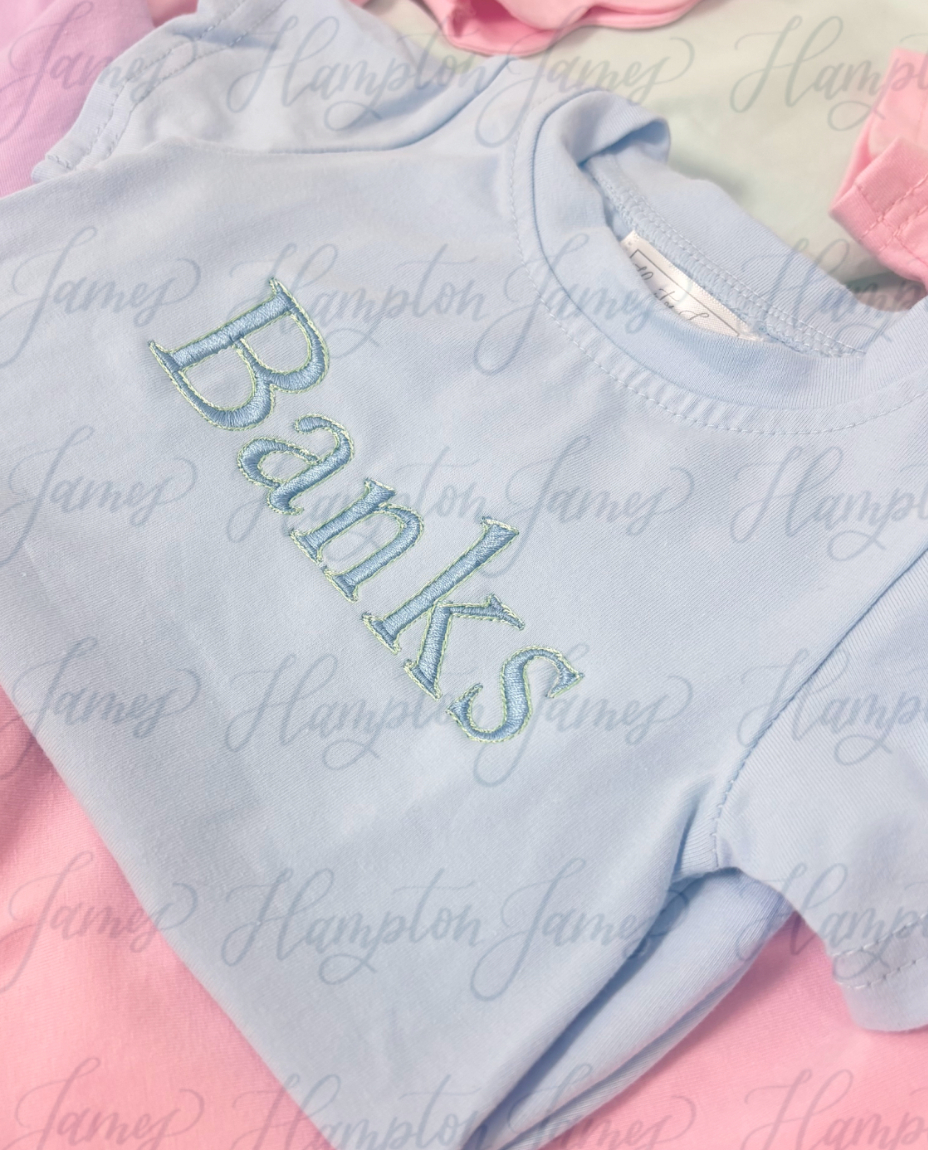 T-shirt Cotton Bubble, Light Blue