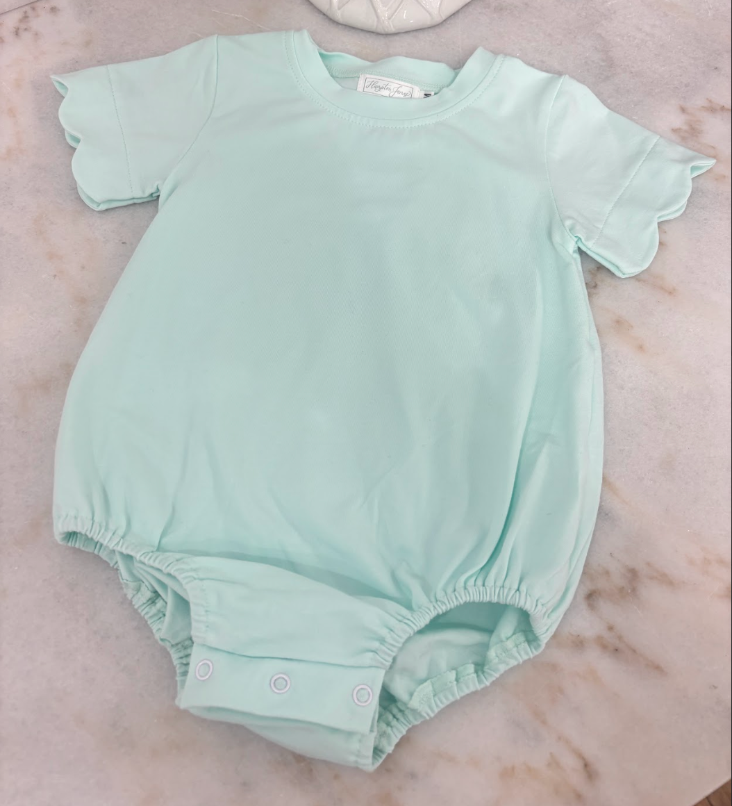 Scalloped Cotton Bubble, Mint