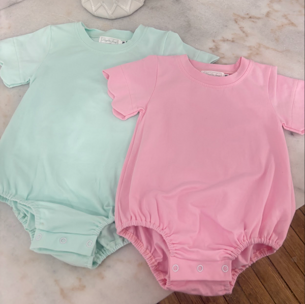 Scalloped Cotton Bubble, Mint