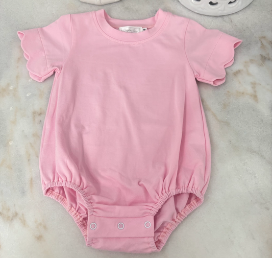 Scalloped Cotton Bubble, Pink