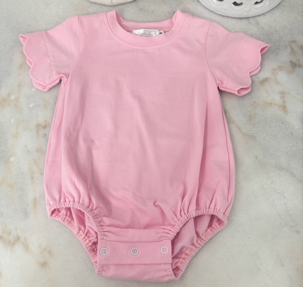 Scalloped Cotton Bubble, Pink